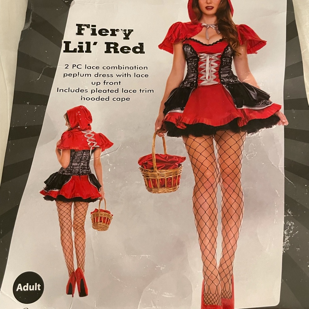 Fiery Lil Red Halloween costume
